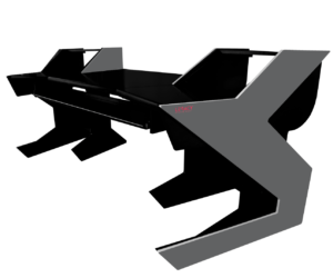 Legacy Studio Pro 88 Negro_Antracita Escritorio para estudio de grabación